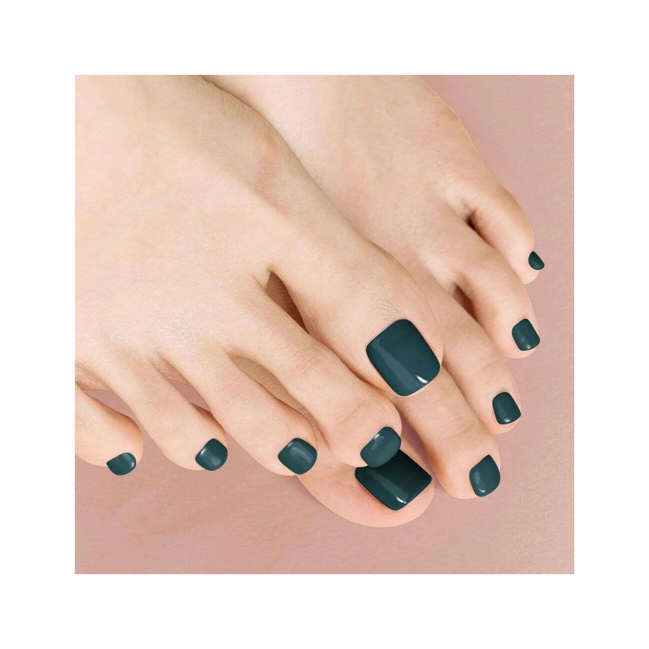 Ohora Gel Nails Smalto Per Piedi In Gel Adesivo N Peacock Blue-1