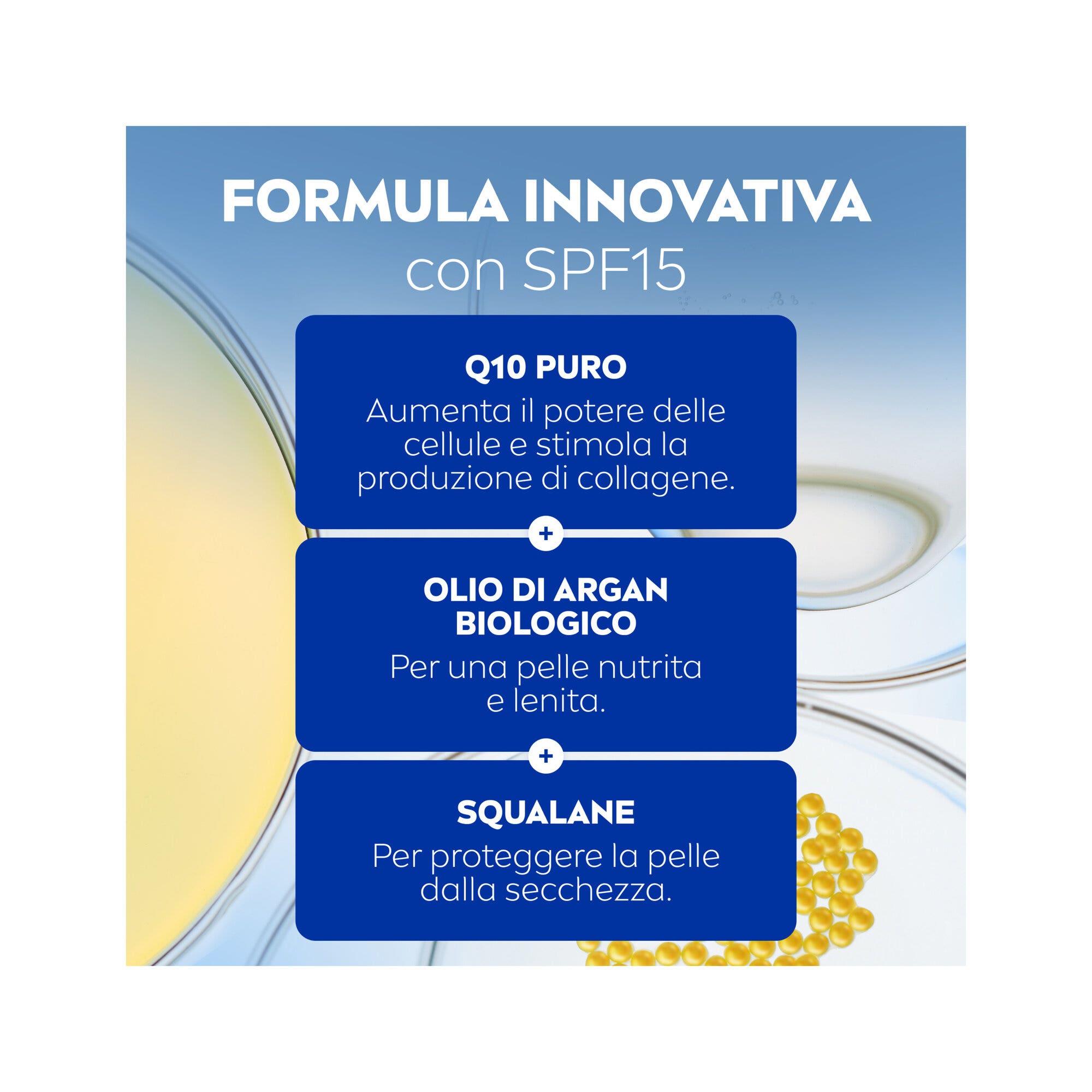Nivea Q10 Anti-rughe Extra Nutriente Crema Giorno Riparatrice Spf15 Crema Viso Antirughe 50ml-3