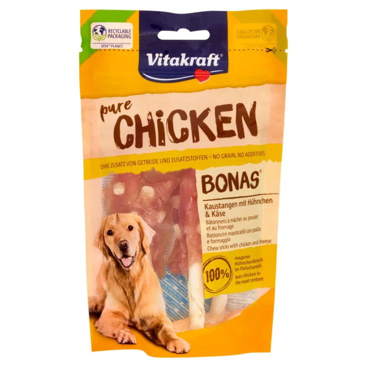 Vitakraft Chicken Bonas Bastoncini Pollo+formaggio 80 g