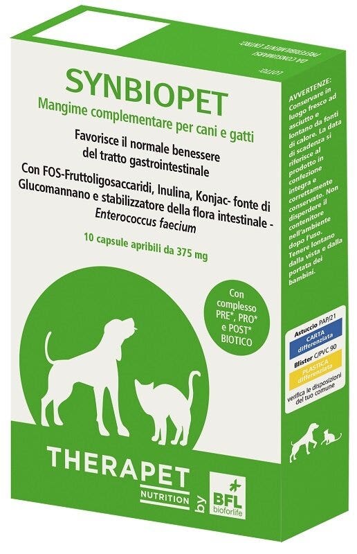 Therapet Synbiopet Cane e Gatto 10 Capsule-1