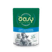 Oasy Wet Cat More Love Tonno Alici 70 g