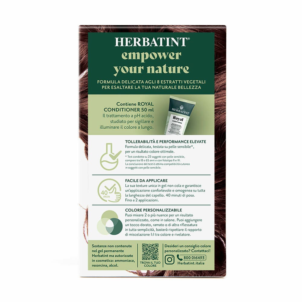 Herbatint Gel Colorante Permanente 7M Biondo Mogano 170ml-3