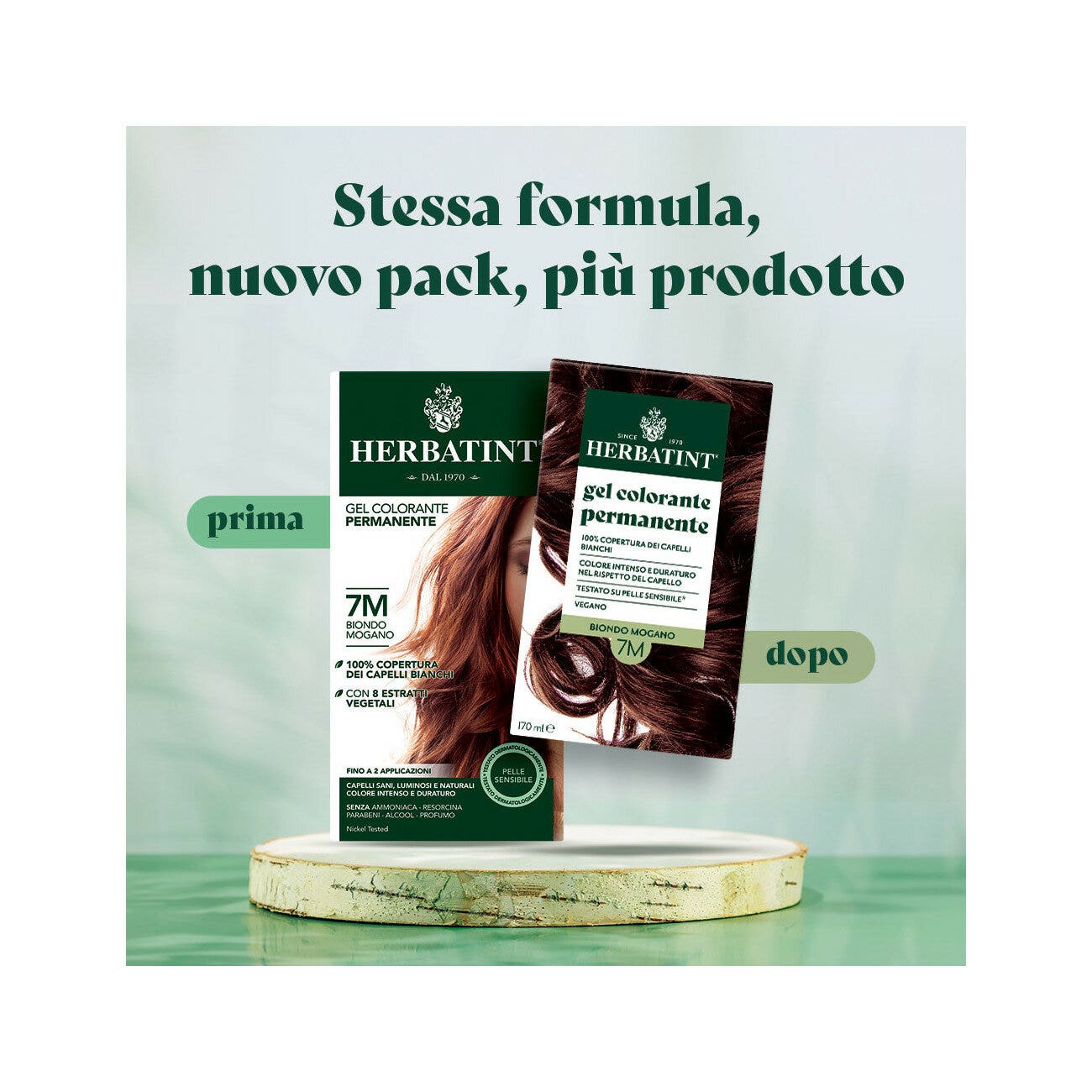 Herbatint Gel Colorante Permanente 7M Biondo Mogano 170ml-6