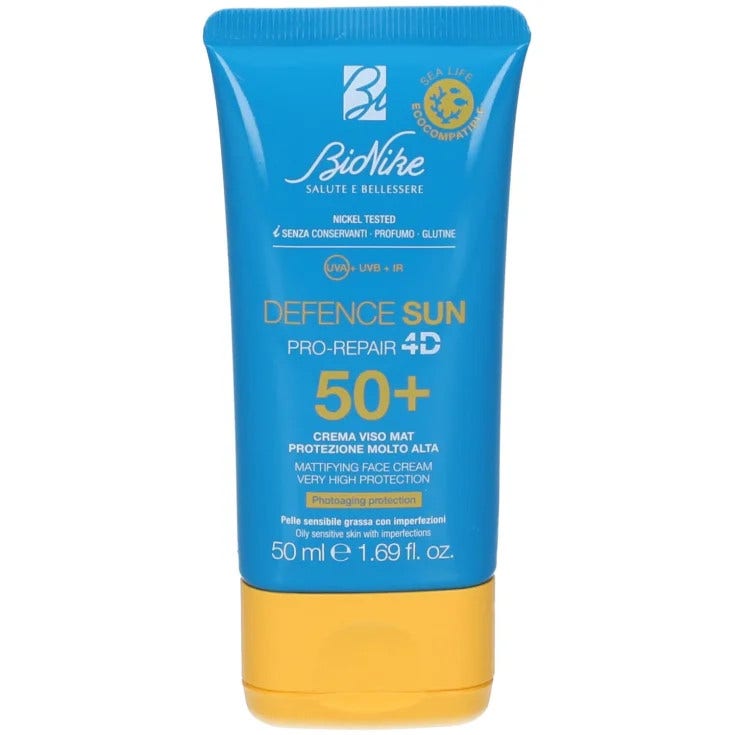 Bionike Defence Sun SPF50+ Crema Viso Mat 50ml-2