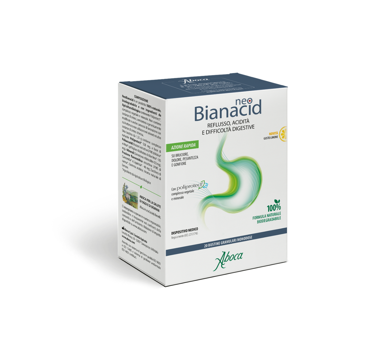 Aboca Neobianacid 20 Bustine Limone-1