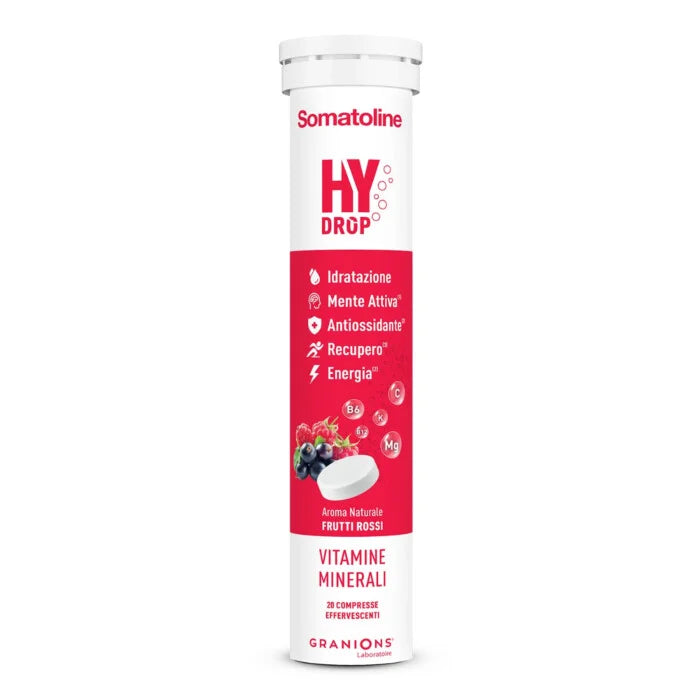 Somatoline Hydrop Frutti Rossi 20 Compresse Effervescenti