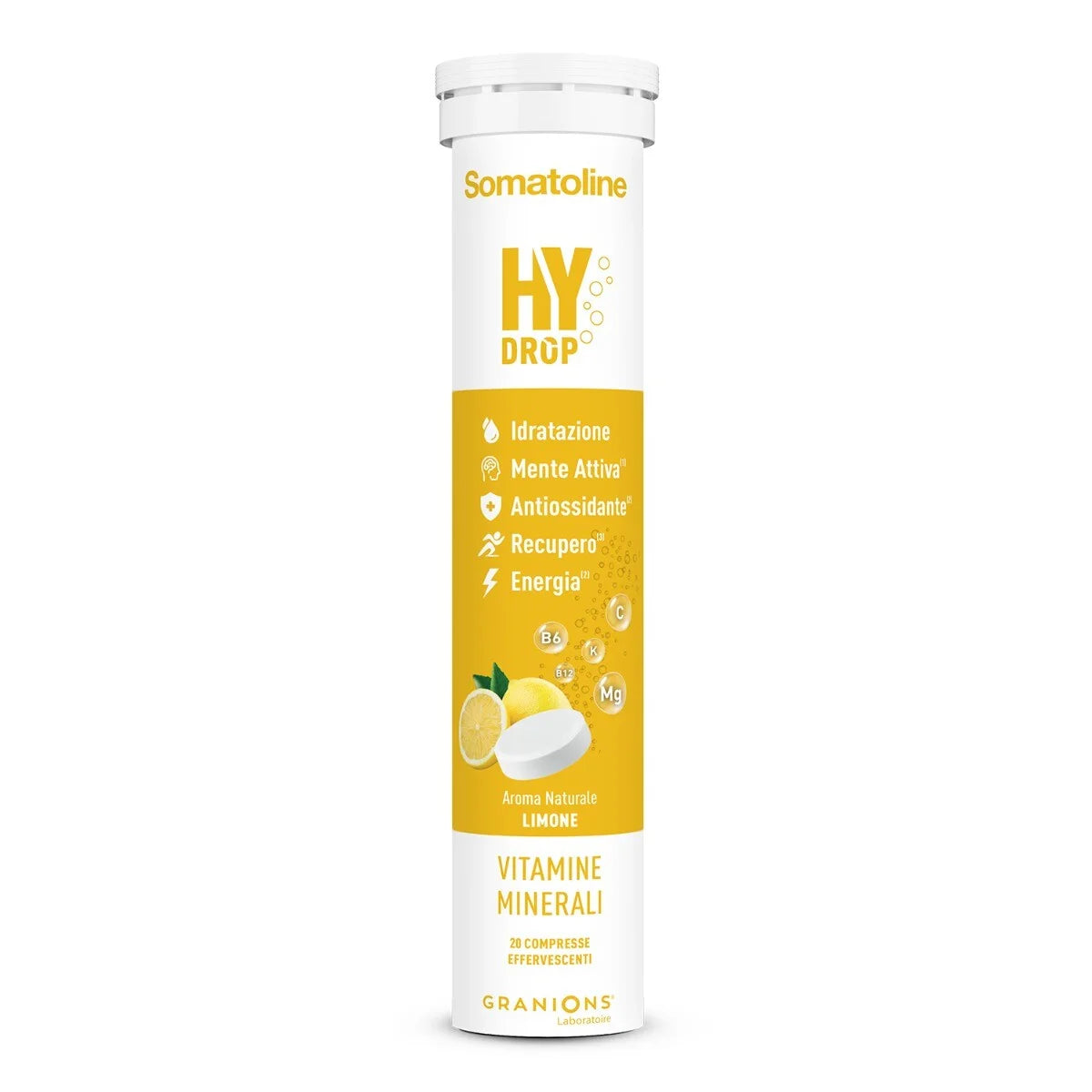 Somatoline Hydrop Limone 20 Compresse Effervescenti
