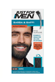 Just For Men Barba & Baffi M55 Nero Colorazione per Barba e Baffi