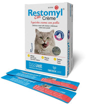 Restomil Cat Creme 30 Stick Alimento Complementare per l'Igiene Orale del Gatto