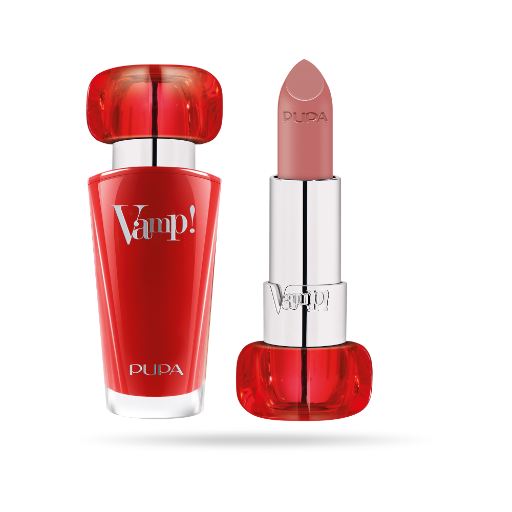 Pupa Vamp! Lipstick Rossetto Volumizzante 3,5g Rose Nude 102-1