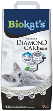 Biokat's Diamond Care Classic Lettiera Con Carbone Attivo Naturale Per Gatti 8L-1
