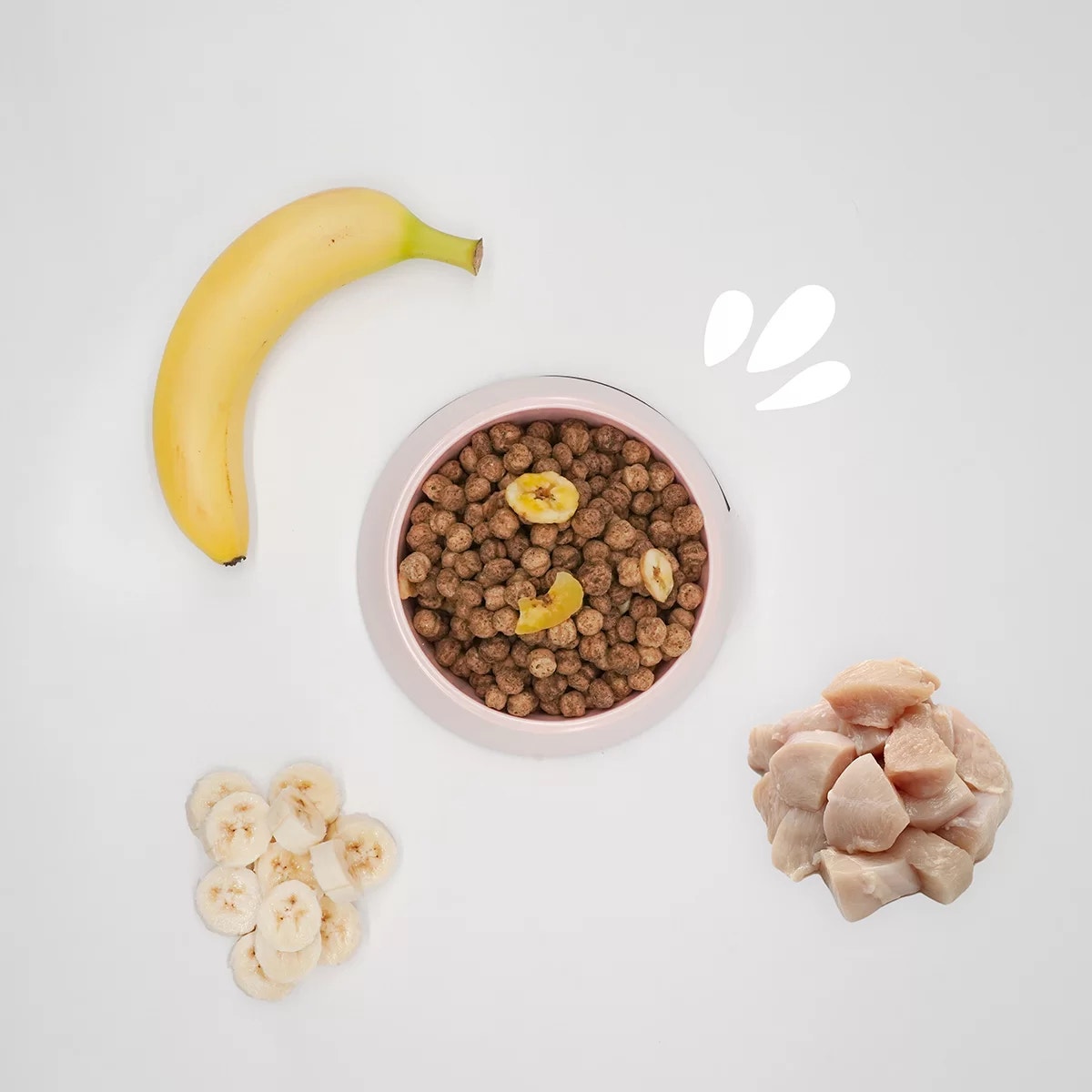 Hygge Puppy Crocchette Pollo E Banana Per Cani Cuccioli Di Taglia Media E Grande Sacco 5kg-1