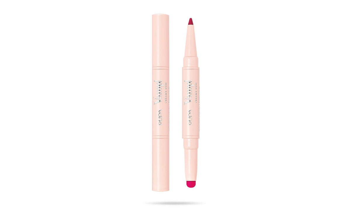 Pupa Vamp! Matita Labbra Contouring & Rossetto Brillante 012 Cherry Red-4