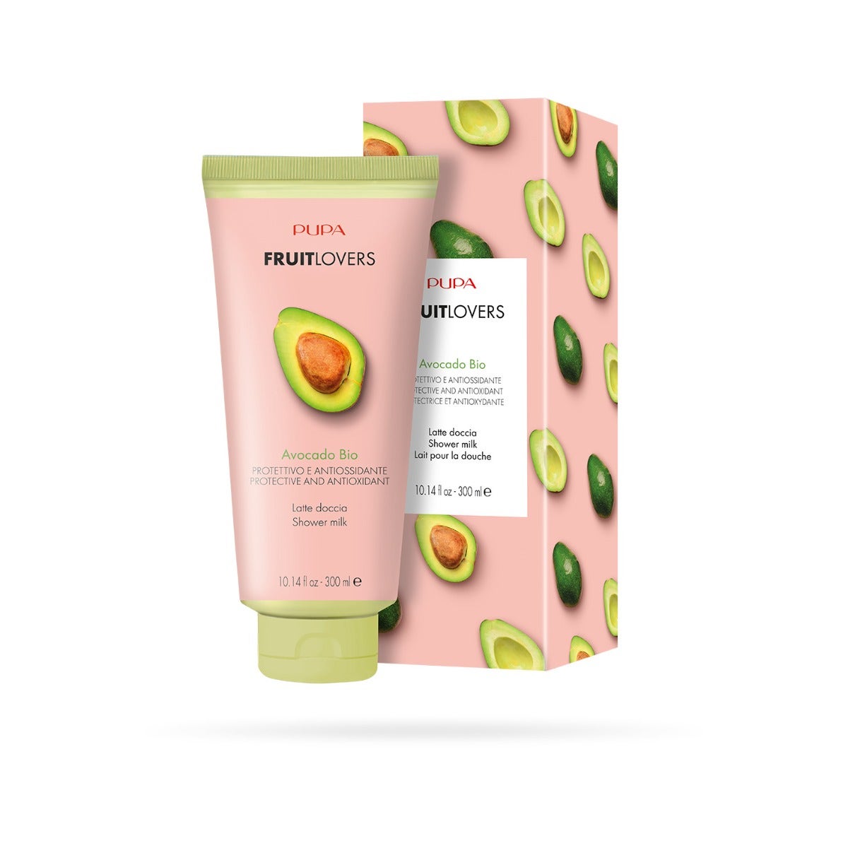 Pupa Fruit Lovers Latte Doccia Avocado Bio 300ml-2