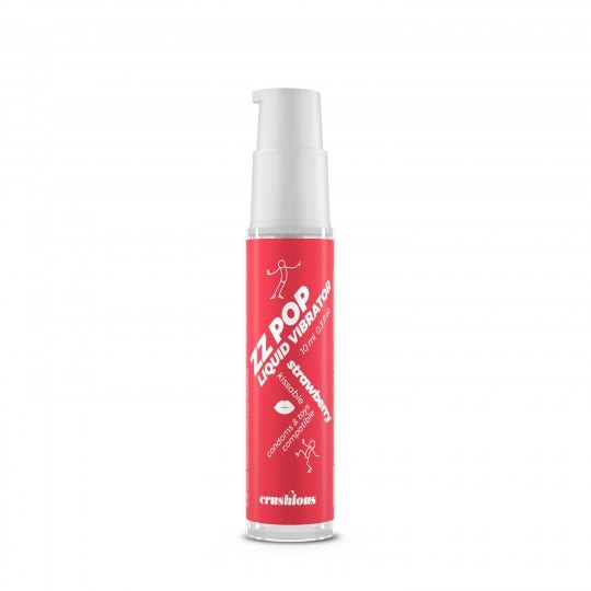 Crushious Vibratore Liquido ZZ Pop Fragola 10ml-2