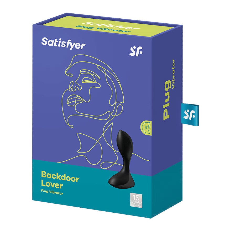 Satisfyer Backdoor Lover Vibratore Anale Nero-4