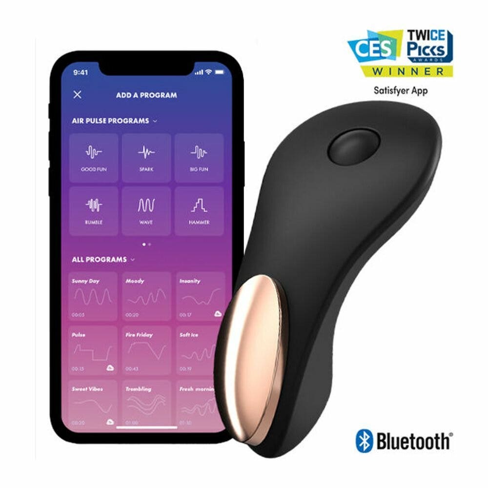 Satisfyer Vibratore In Silicone da Mutandina-3