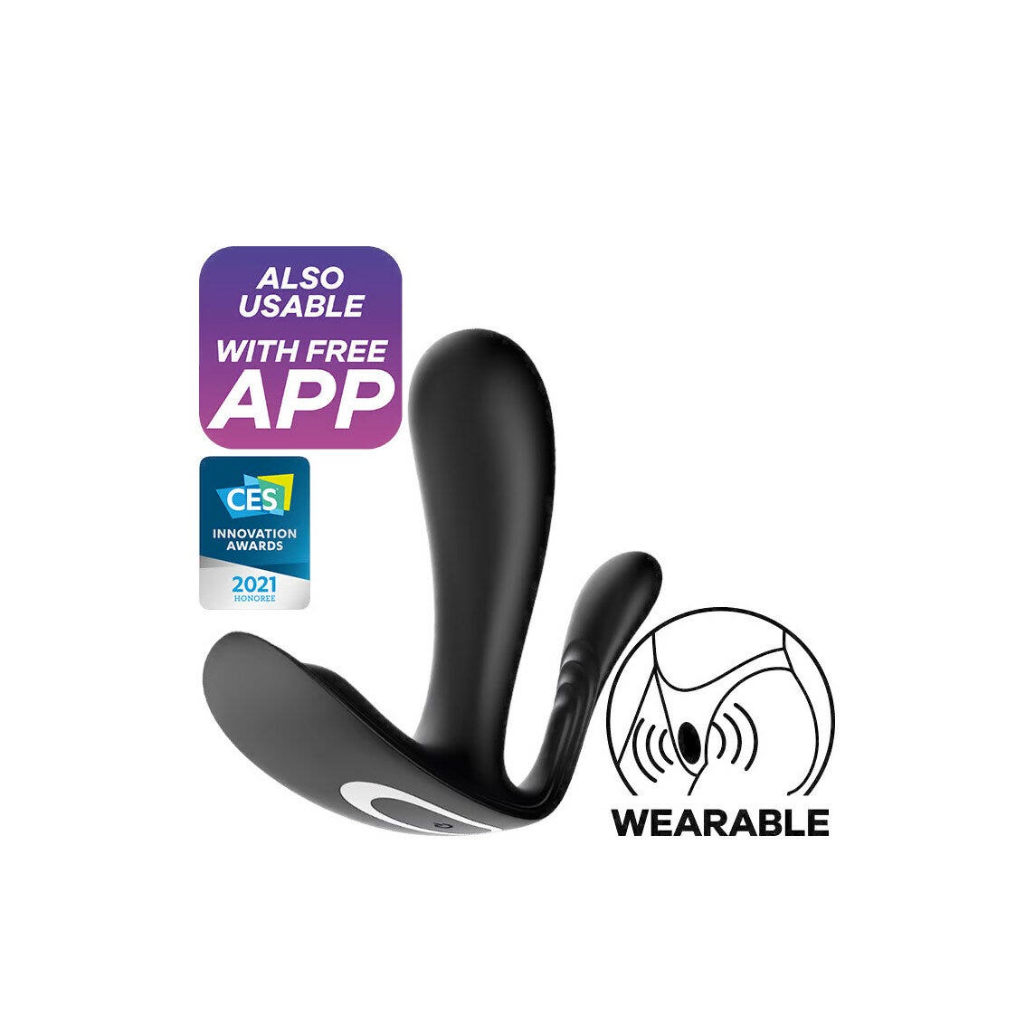 Satisfyer Top Secret+ Connect App Vibratore-1
