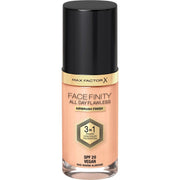 Max Factor Fondotinta Facefinity All Day Flawless 3in1 45 Warm Almond 30ml-1