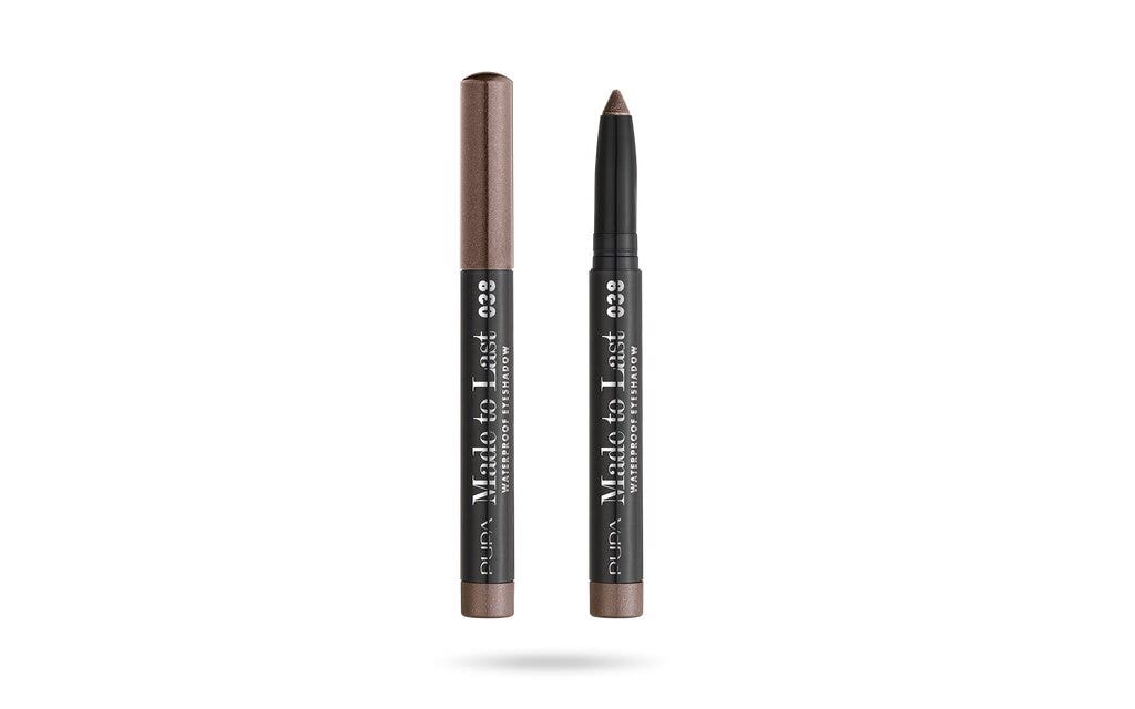 Pupa Made to Last Waterproof Eyeshadow Ombretto Stick 038 Golden Platinum-1