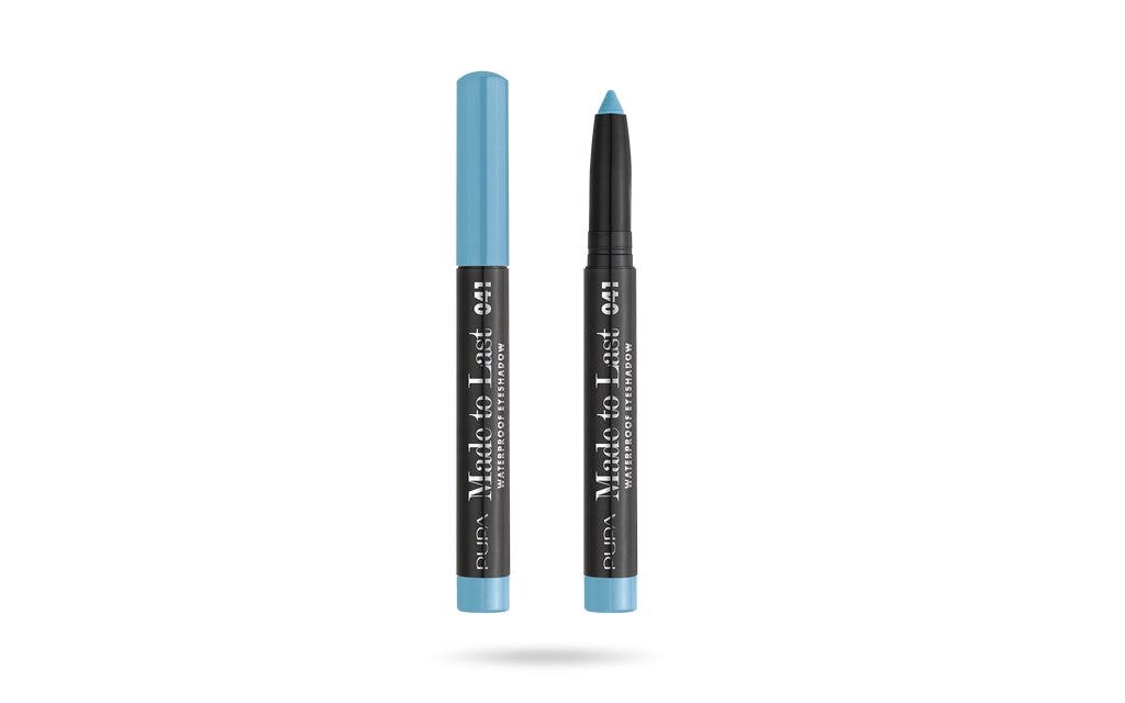 Pupa Made to Last Waterproof Eyeshadow Ombretto Stick 041 Icy Blue-1