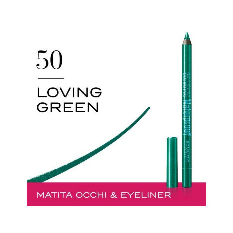 Bourjois Contour Clubbing Waterproof Matita Occhi 1,2g 050 Loving Green-2