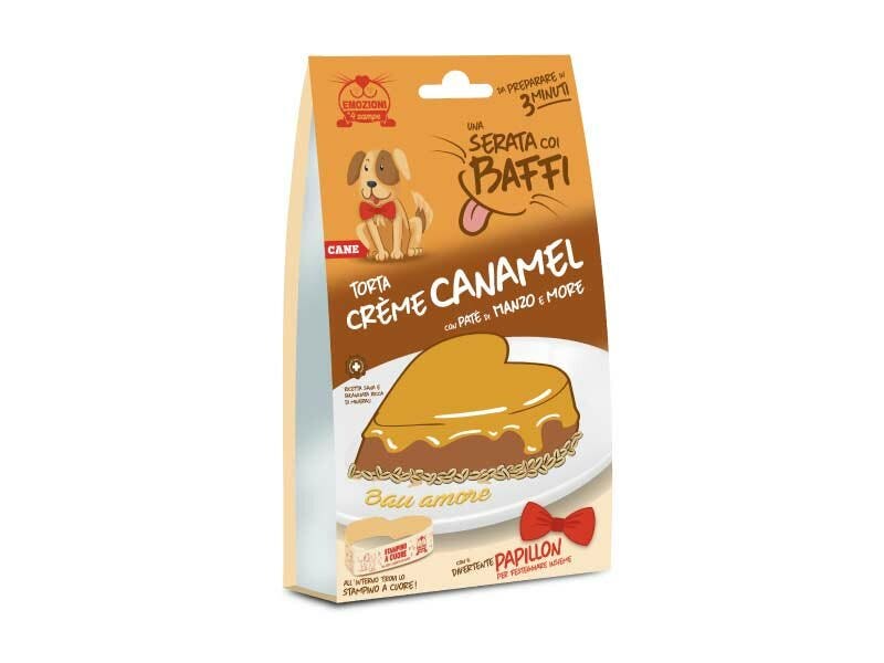 Coltivia Serata Con I Baffi Torta Créme Canamel Con Manzo E More Per Cani-1