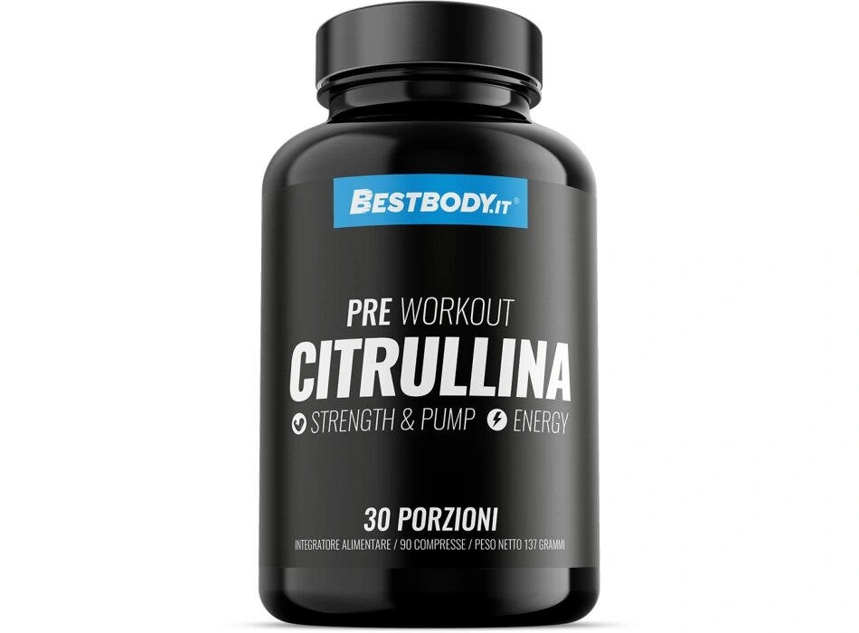 Citrullina Malato Vasodilatatore e Ossido Nitrico 90 Compresse-1