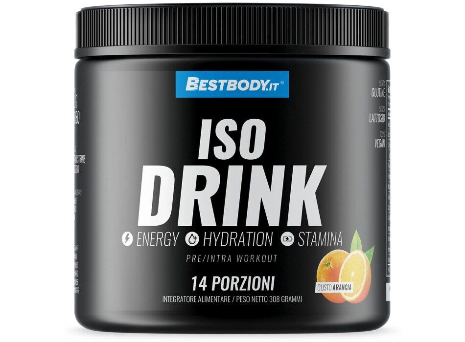 BestBody Iso Drink Gusto Arancia 308g-1
