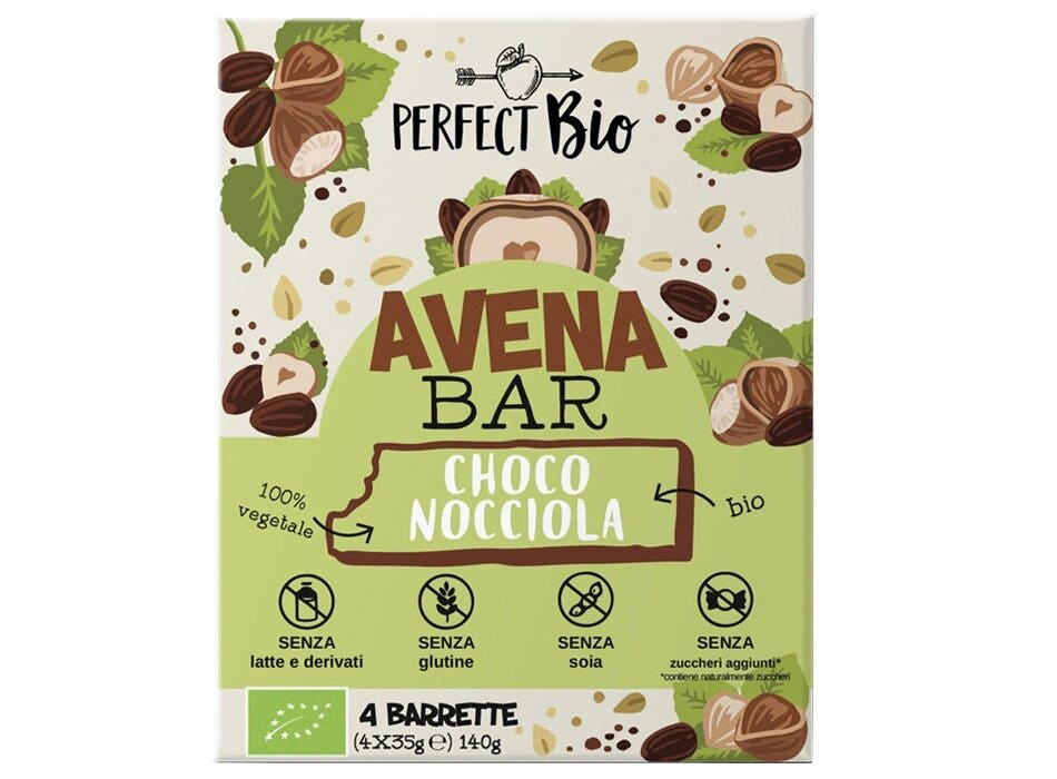 Perfect Bio Avena Bar Arachidi 4x35g-1
