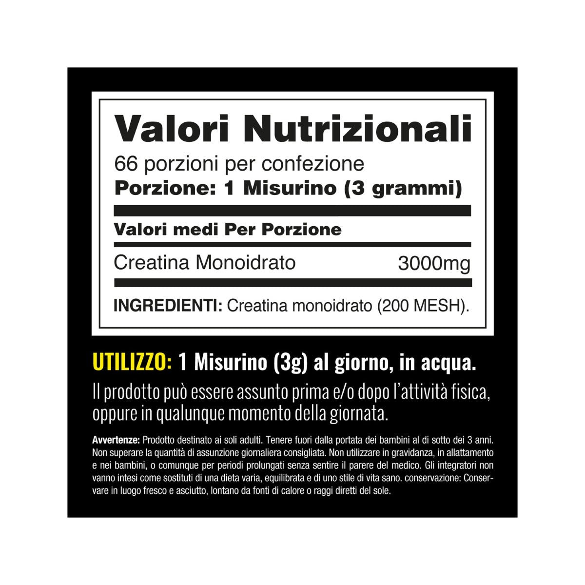Bestbody Creatina Polvere 200g-4