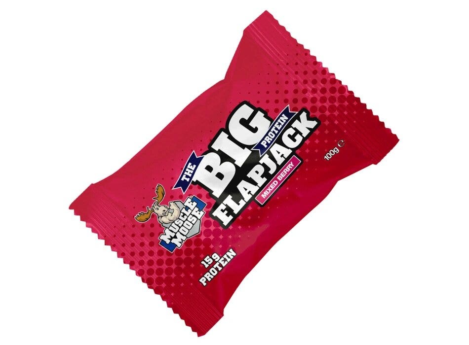 Naskor Big Protein Flapjack Mixed Berry 100g-1