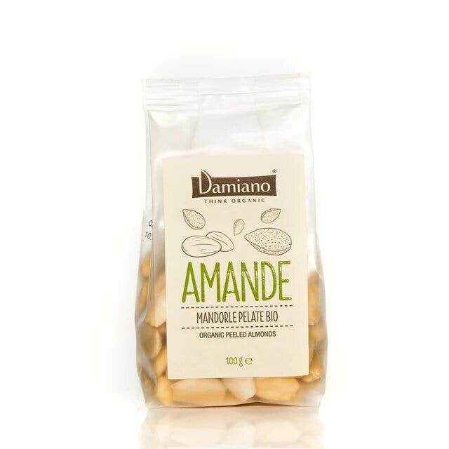Damiano Mandorle Pelate Bio 250g-1