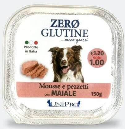 Unipro Zero Glutine Cane Con Maiale 150g-1