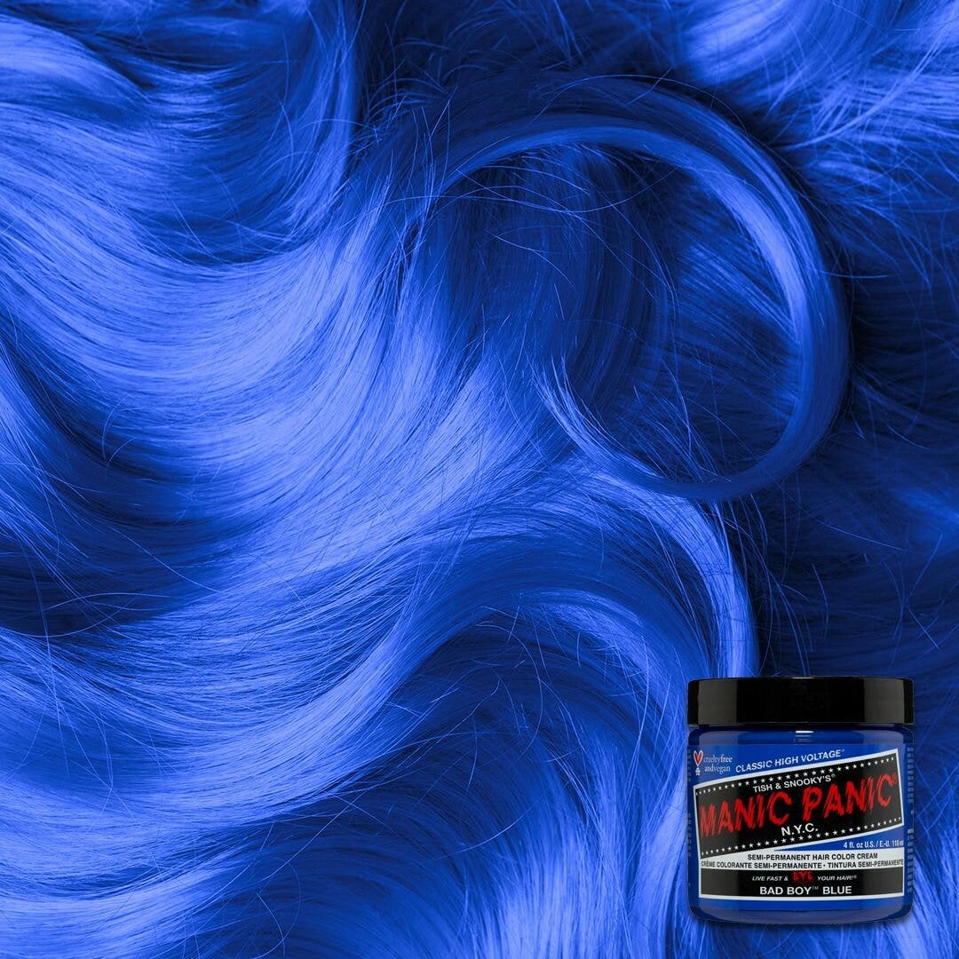 Manic Panic Bad Boy Blue Colorazione Semipermanente Classica Per Capelli 118ml-1