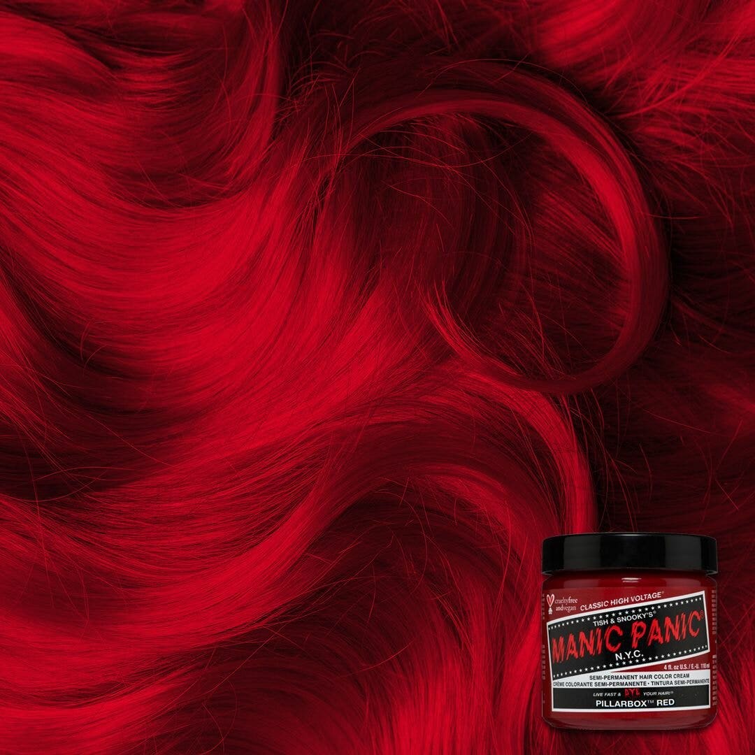 Manic Panic Pillarbox Red Colorazione Semipermanente Classica Per Capelli 118ml-1