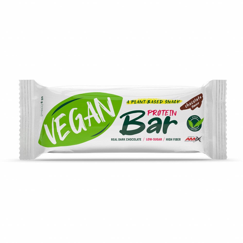 Newtritions Amix Vegan Protein Bar Barretta Proteica Gusto Cioccolato 45g-1