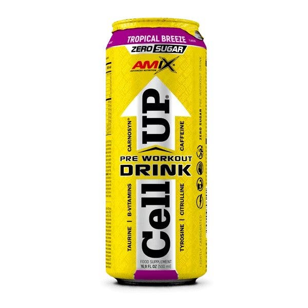 Newtritions CellUp Pre-Workout Drink Frutti Tropicali 500ml-1