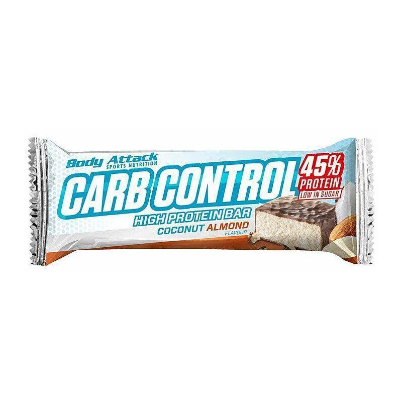 Newtritions Body Attack Carb Control Bar Barretta Proteica Gusto Cocco & Mandorle 100g-1