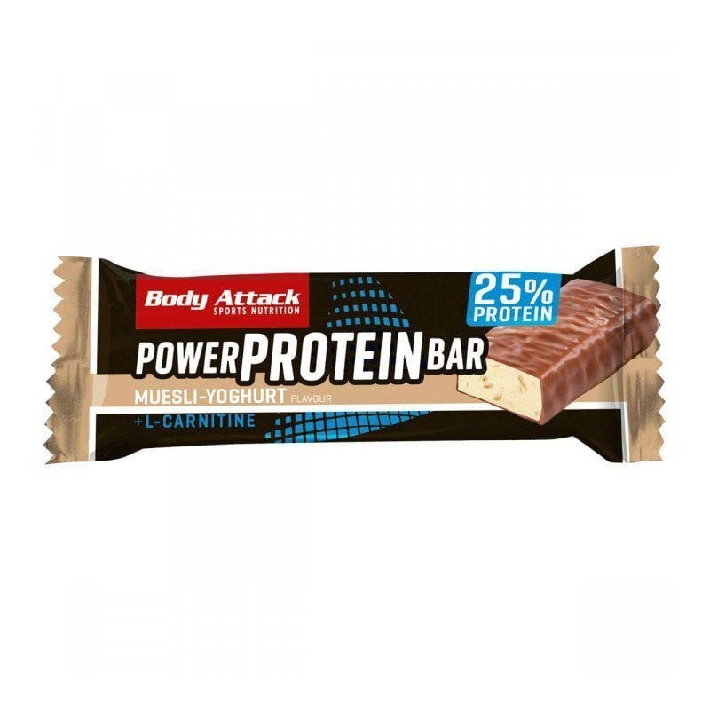 Newtritions Body Attack Power Protein Bar Barretta Proteica Gusto Yogurt & Muesli 35g-1