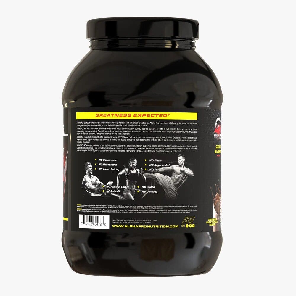 Alpha Pro Nutrition Isoload Chocolate Ice Cream 908g-2