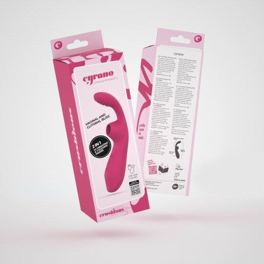 Crushious Stimolatore Clitorideo Ricaricabile Cyrano-6