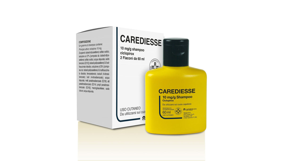 Carediesse Shampoo 2 Flaconi 60ml-3
