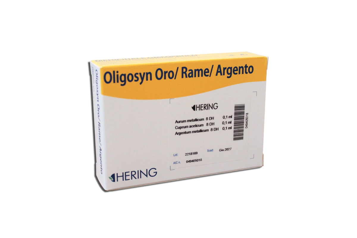 Hering Oligosyn Oro Rame Argento 15 Contenitori Monodose 2ml-2