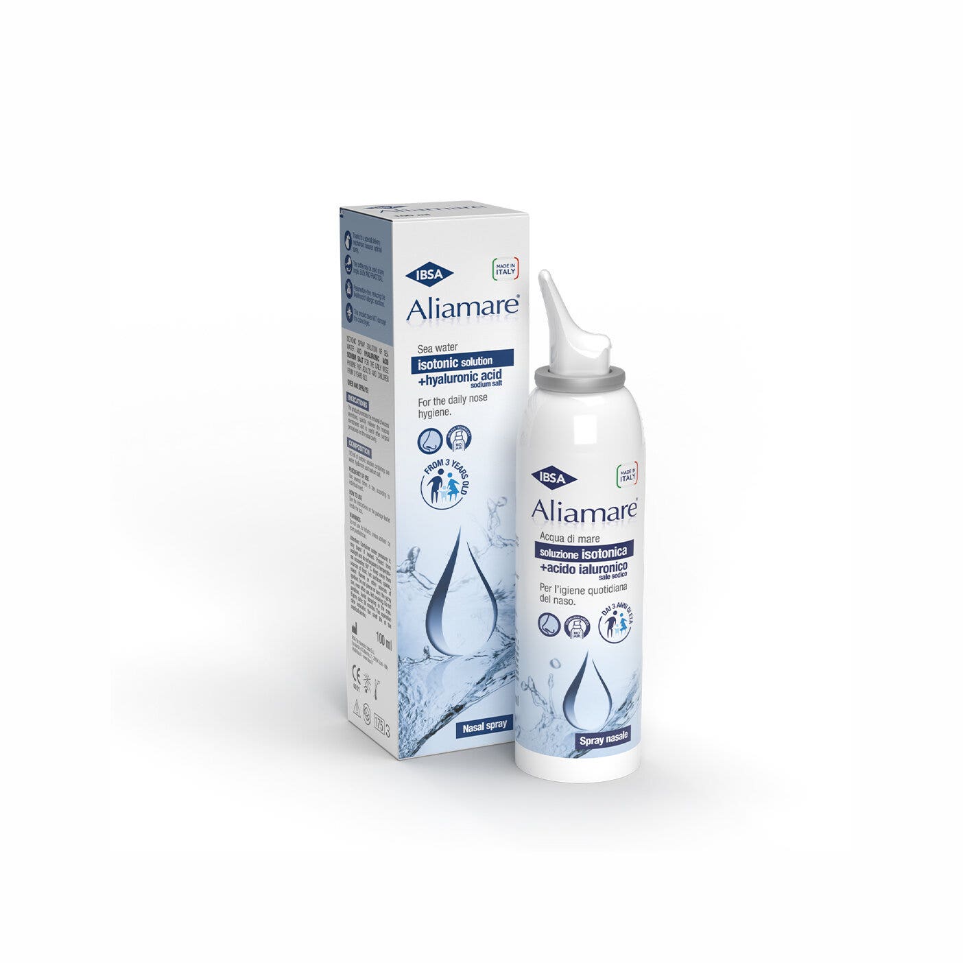 Aliamare Spray Nasale Soluzione Isotonica 100ml-13