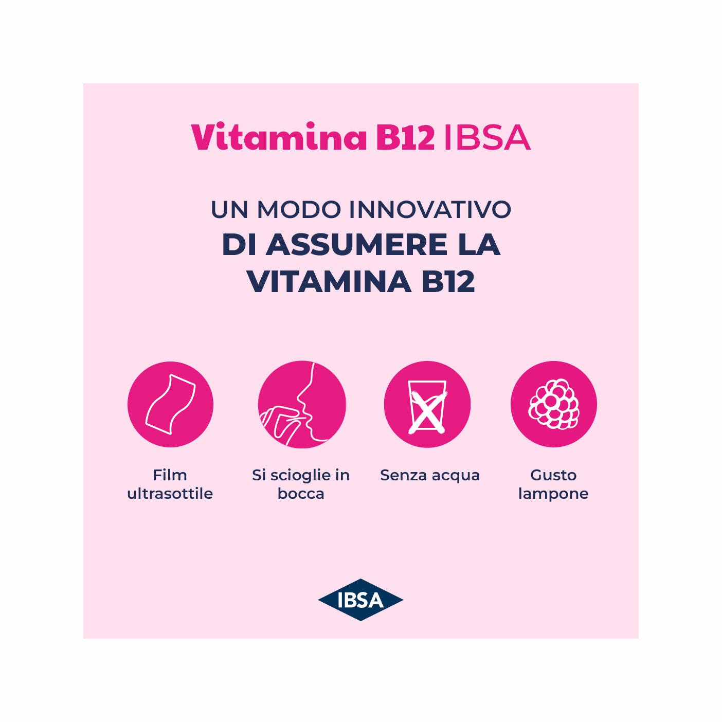 Ibsa Vitamina B12 30 Film Orali: Integratore Energetico Quotidiano-2
