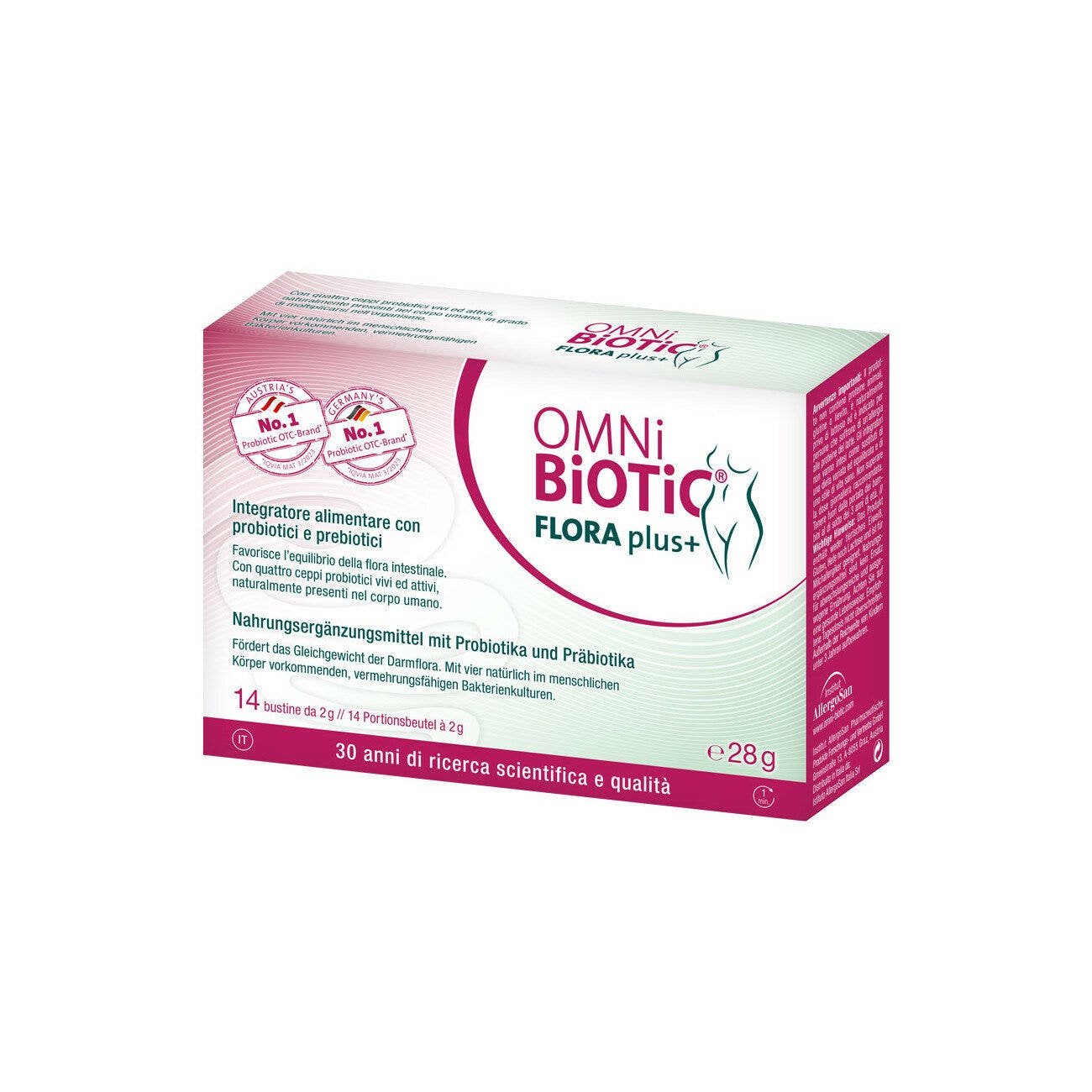 Omni Biotic Flora Plus+ 14 Bustine 28g-1