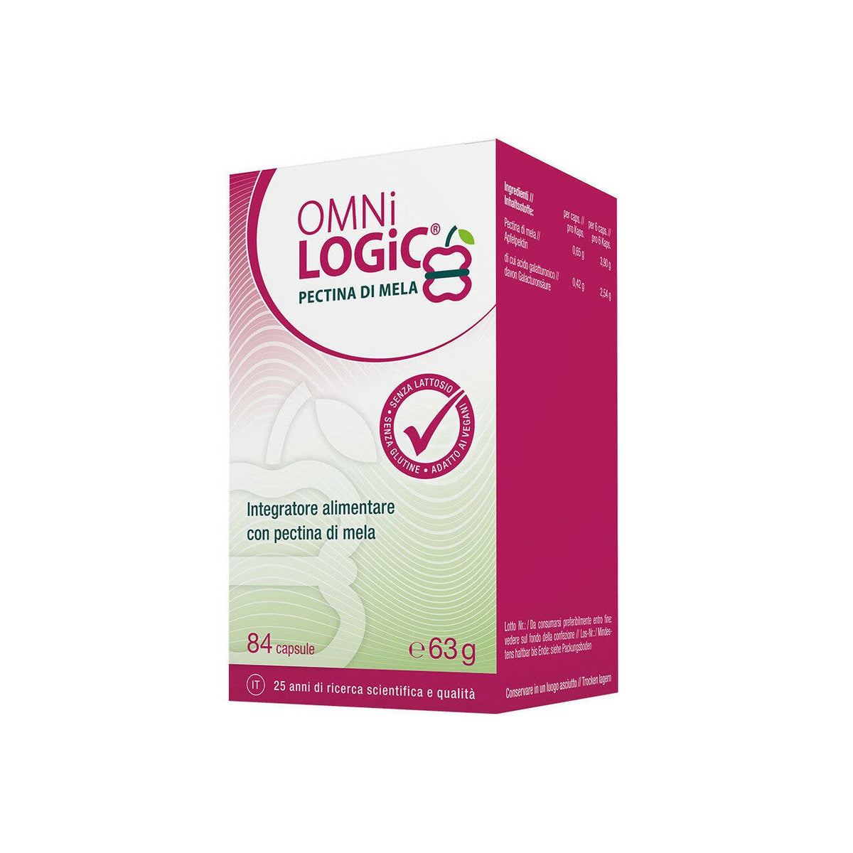 Omni Logic Pectina Mela 84 Capsule-1