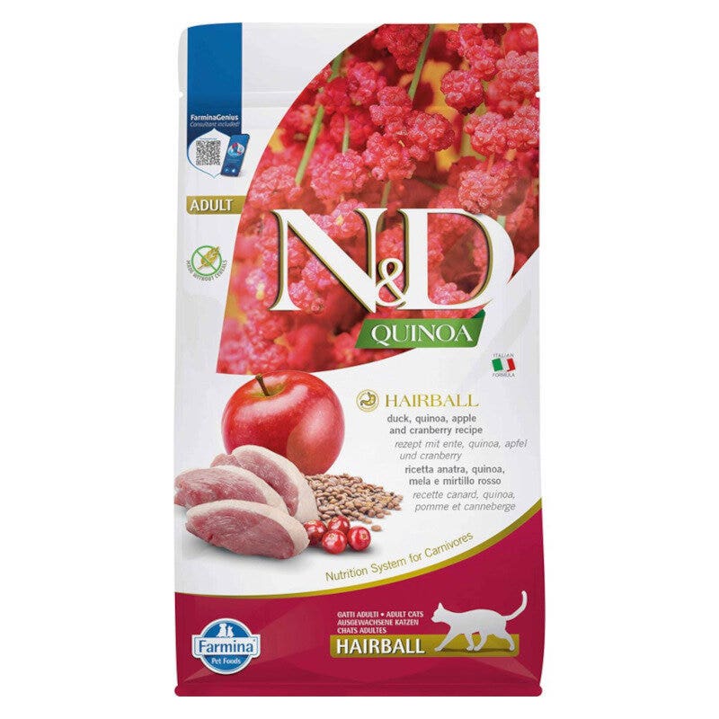 Farmina N&D Cat Quinoa Hairball Per Gatti Adulti 300g-1