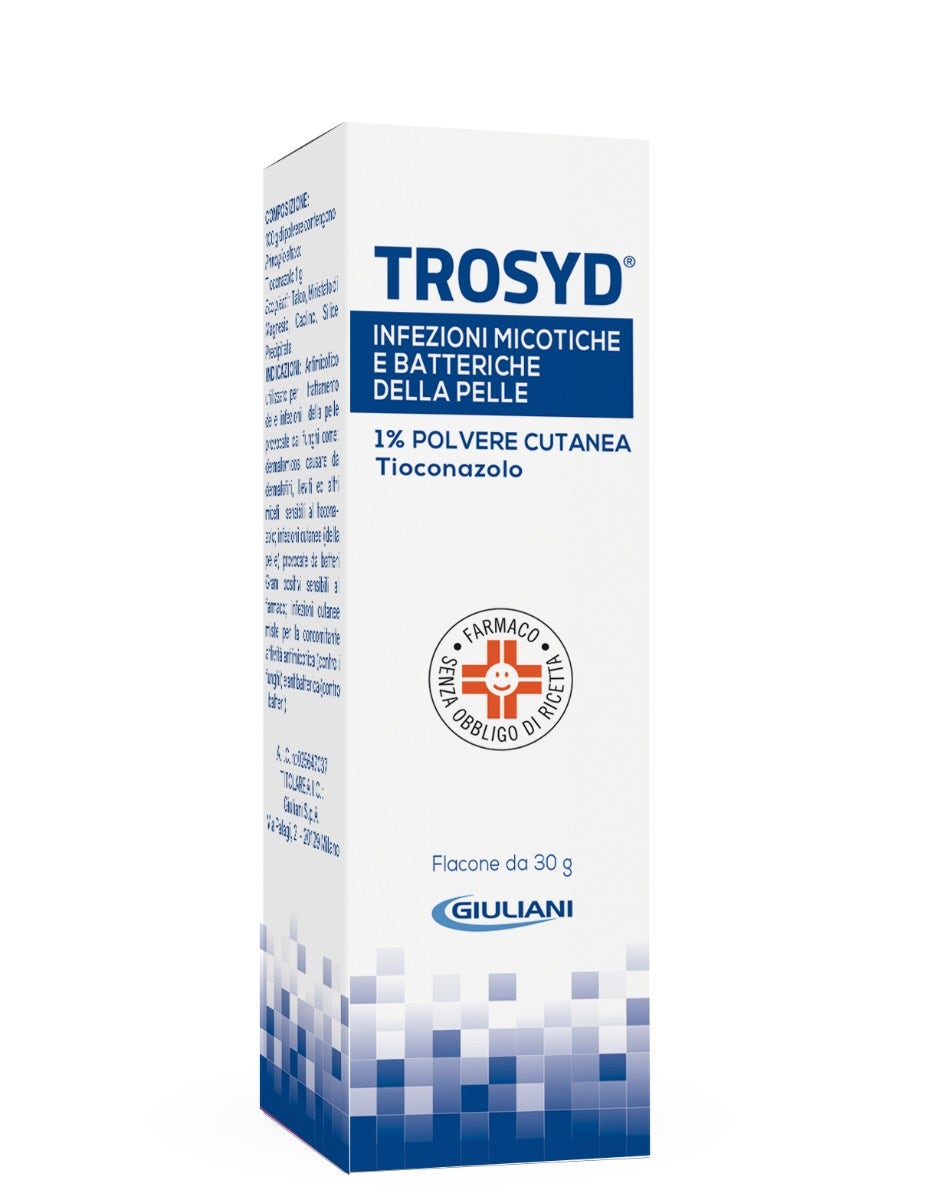 Trosyd Polvere Cutanea 30g 1%-3